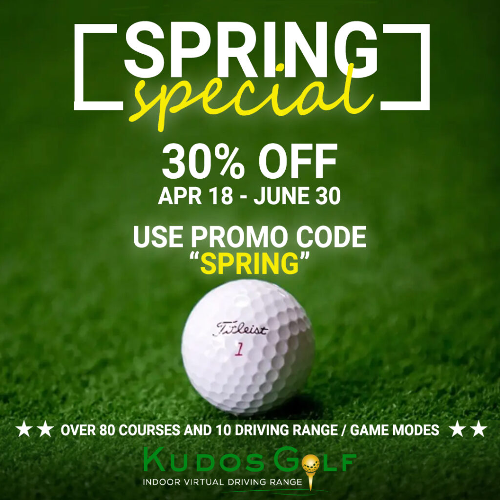 Kudos Golf Ad - Spring Special